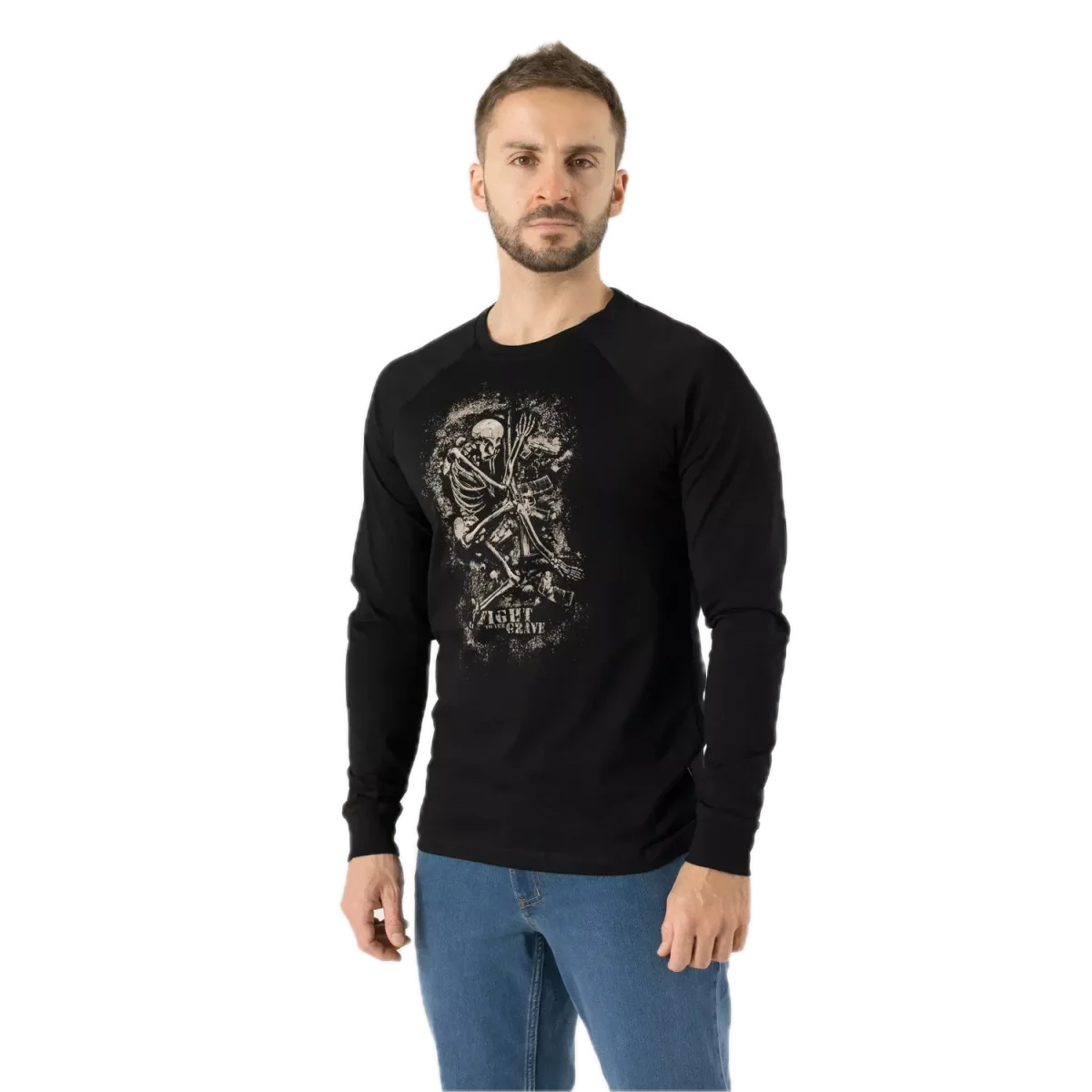Футболка с длинным рукавом Helikon-Tex T-shirt Long Sleeve (Fight to the grave)