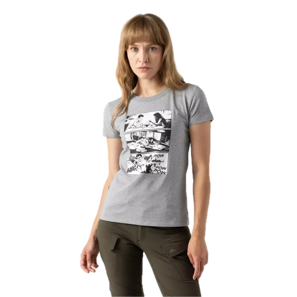 Женская футболка Helikon-Tex Women's T-shirt Slim (Combat date)